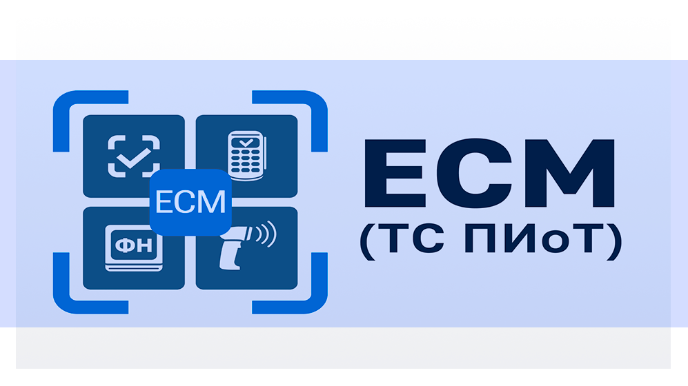 Схема ЕСМ и ТС ПИоТ для проверки маркированных товаров в 2026 году